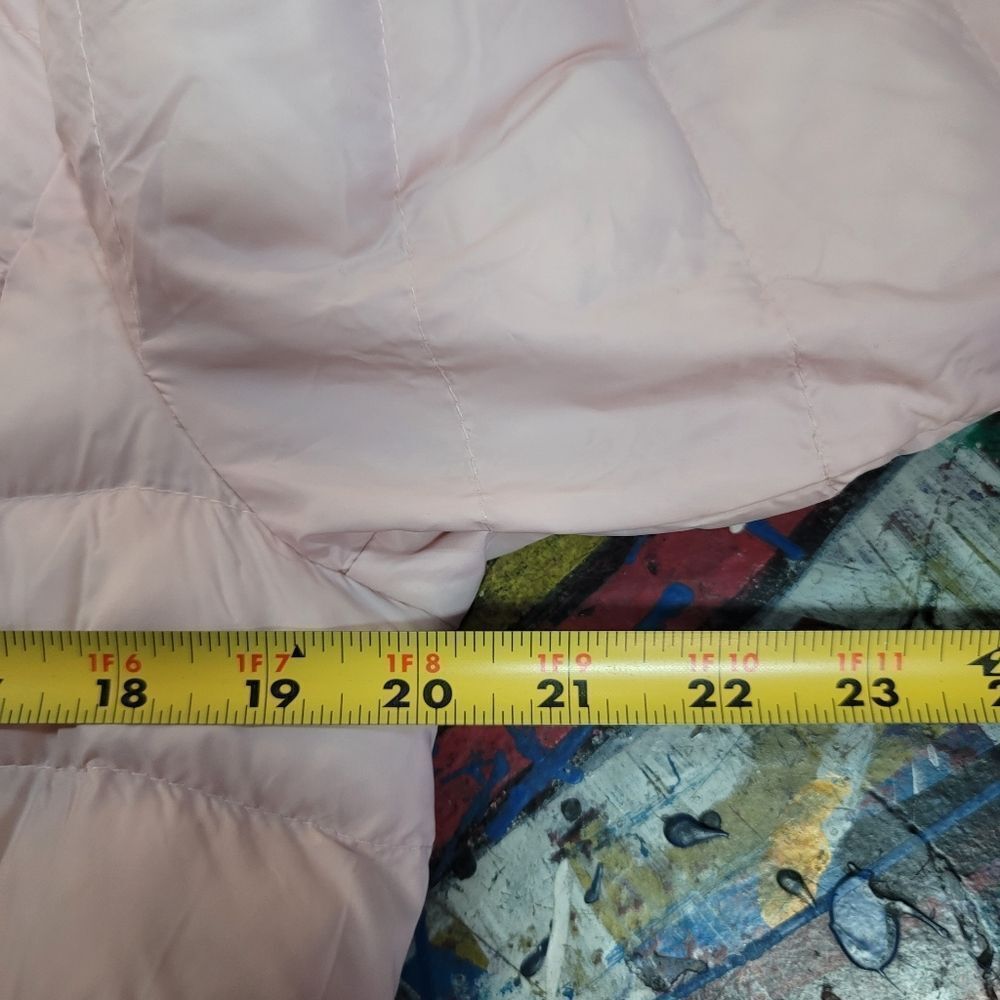 Amazon Essentials Light Pink Puffer Jacket W Pock… - image 5